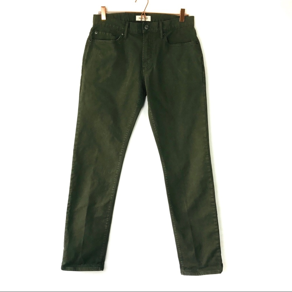 Gap 1969 Men’s Denim Slim army green jeans 30x32